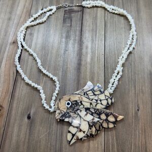🐦 Vintage Handcrafted Bird Head Necklace